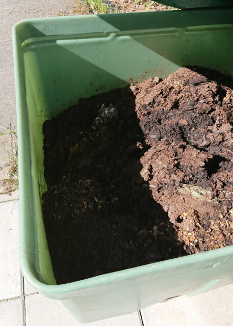 Färdig kompost från Green Toilet