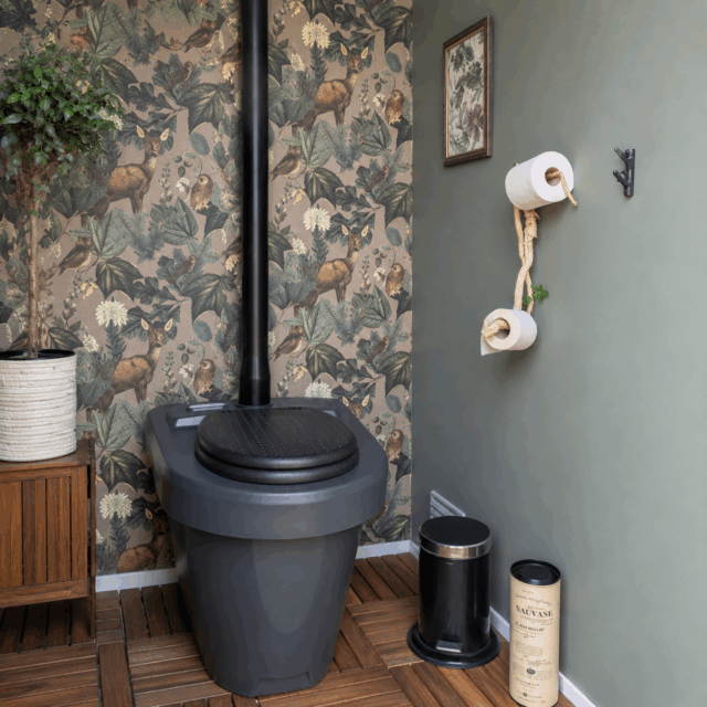 Green Toilet Easy inomhus installation